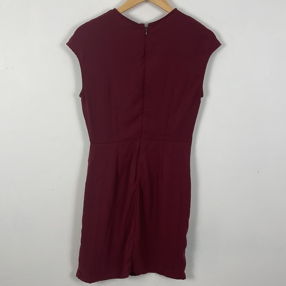 Vero Moda Wine Cocktail Dress - M - Picture 6 of 7